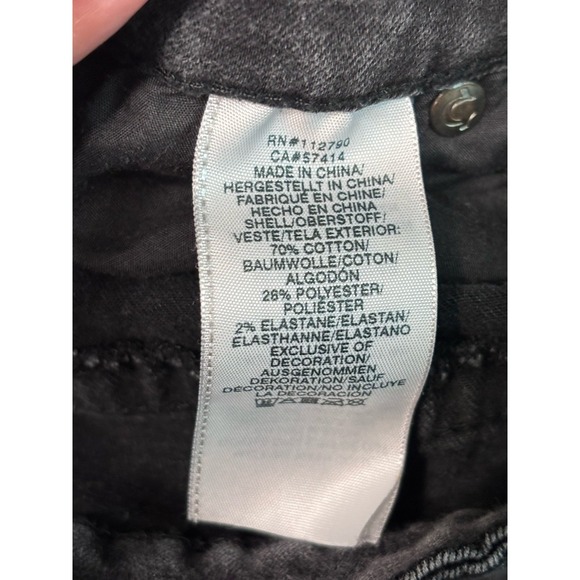 True Religion Stella Low Rise Skinny Jeans Size 31 Gray Women's TR Y2K Denim - Picture 9 of 11